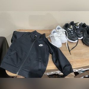 Baby boy shoes and jacket